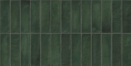 Płytka ścienna, dekoracyjna w zielonym kolorze, wykończenie powierzchni w połysku, Gayafores Deco Artis Plus Forest 32x62,5