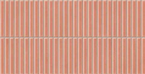 Płytka ścienna, dekoracyjna w kolorze czerwonym, wykończenie powierzchni w połysku, Gayafores Deco Pottery Terra 32x62,5