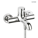 Oltens Molle zestaw prysznicowy z baterią wannowo-prysznicową ścienną chrom 36046100 - bateria wannowo-prysznicowa