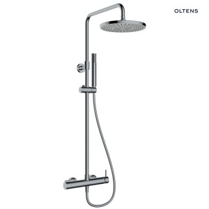 Oltens Molle zestaw prysznicowy nikiel 36504910