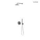 Oltens zestaw Molle bateria podtynkowa z deszczownicą 30 cm Vindel i kompletem prysznicowym Ume grafit 36600400