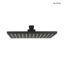 Zestaw Oltens Onega (S) bateria podtynkowa z deszczownicą 22 cm Atran (S) i kompletem prysznicowym Sog czarny mat 36624300 - deszczownica