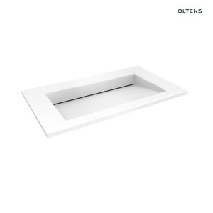 Oltens Stila umywalka 120x45 meblowa LavaForm biały połysk 40204000