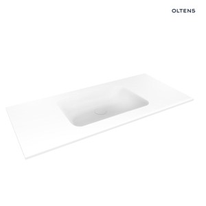 Oltens Kalla umywalka 100,2x46 prostokątna meblowa LavaForm biały połysk 40208000