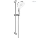 Oltens Saxan EasyClick Alling 60 zestaw prysznicowy chrom/biały 36000110