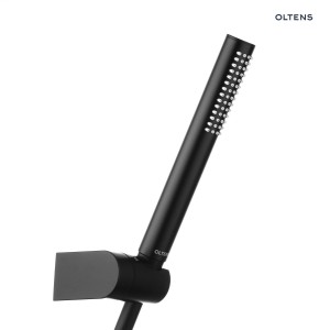 Oltens Ume Gide zestaw prysznicowy wykonany w czarnym macie 36010300