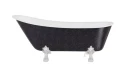 Besco Olaya Glam Grafitowa 160x68 #WAO-160-GGC