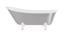Besco Olaya Glam Srebrna 160x68 #WAO-160-GSW