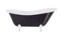 Besco Otylia Glam Grafitowa 170x77 #WKO-170-GGW