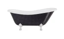 Besco Otylia Glam Grafitowa 170x77 #WKO-170-GGC