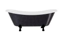 Besco Amelia Glam Grafitowa 190x77 #WKA-190+GGB