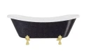 Besco Amelia Glam Grafitowa 190x77 #WKA-190+GGG