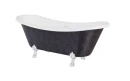 Besco Amelia Glam Grafitowa 190x77 #WKA-190+GGC