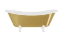 Besco Amelia Glam Złota 190x77 #WKA-190+GZW