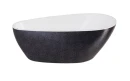 Besco Goya A-Line Glam Grafitowa 160x73 #WA-160-GGB