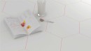 WOW Hexa Floor Ice White Matt 19,9x23