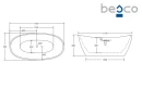 Besco Ayla Glam Złota 170x80 #WA-170-AYZZ