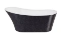 Besco Calima Glam Grafitowa 170x74 #WAS-170-CGG