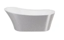 Besco Calima Glam Srebrna 170x74 #WAS-170-CSC
