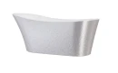 Besco Calima Glam Srebrna 170x74 #WAS-170-CSB