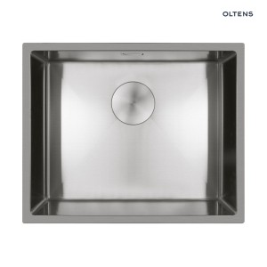 Oltens Hydda zlewozmywak stalowy 1-komorowy 54x44 stal szlachetna polerowana 71104100