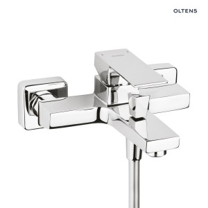 Oltens Gota bateria wannowo-prysznicowa ścienna chrom 34001100