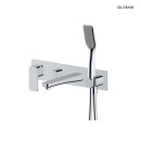 Oltens Hadsel bateria wannowo-prysznicowa podtynkowa 4-otworowa chrom 34109100