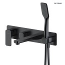 Oltens Hadsel bateria wannowo-prysznicowa podtynkowa 4-otworowa grafit 34109400