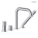 Oltens Hamnes bateria wannowo-prysznicowa 4-otworowa kompletna chrom 34202100