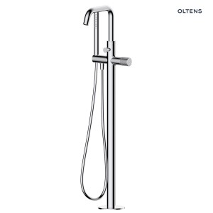 Oltens Hamnes bateria wannowo-prysznicowa wolnostojąca chrom 34302100