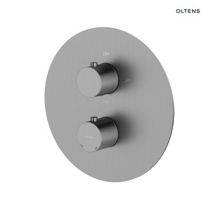 Oltens Katla bateria wannowo-prysznicowa termostatyczna podtynkowa grafit 34600400