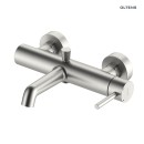Oltens Molle bateria wannowo-prysznicowa ścienna nikiel 34112910