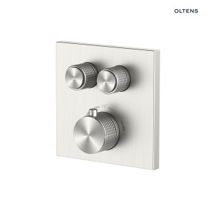 Oltens Onega (S) bateria wannowo-prysznicowa podtynkowa termostatyczna nikiel 34602910