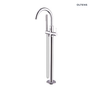 Oltens Rann bateria wannowo-prysznicowa wolnostojąca chrom 34304100