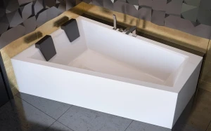 Besco Intima Duo 170x125 lewa #WAID-170-NL wanna asymetryczna do zabudowy