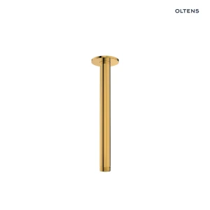 Oltens Aera ramię prysznicowe sufitowe 15 cm złoty połysk 39405800