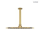 Oltens Aera ramię prysznicowe sufitowe 15 cm złoto szczotkowane 39405810
