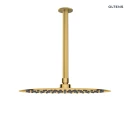 Oltens Aera ramię prysznicowe sufitowe 25 cm złoto szczotkowane 39404810