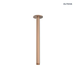 Oltens Aera ramię prysznicowe sufitowe 25 cm miedź szczotkowana 39404610