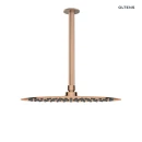 Oltens Aera ramię prysznicowe sufitowe 25 cm miedź szczotkowana 39404610
