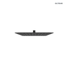 Oltens Vindel (S) Lagan (S) deszczownica 30 cm kwadratowa z ramieniem ściennym czarny mat 36014300 - deszczownica
