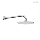 Oltens Atran Lagan deszczownica 22 cm okrągła z ramieniem ściennym chrom 36018100