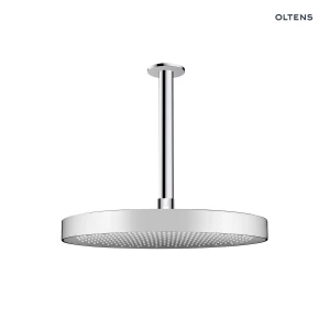 Oltens Regna deszczownica 32x32 cm okrągła z ramieniem Aera chrom 36088100