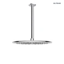 Oltens Sondera deszczownica 30x30 cm okrągła z ramieniem sufitowym Aera chrom 36085100