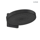 Oltens Vann deszczownica okrągła 26 cm czarny mat 37007300