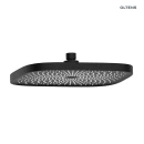 Oltens Vann (S) deszczownica kwadratowa 26 cm czarny mat 37008300 -