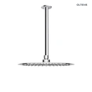 Oltens Vindel deszczownica 25 cm okrągła z ramieniem sufitowym Aera chrom 36081100