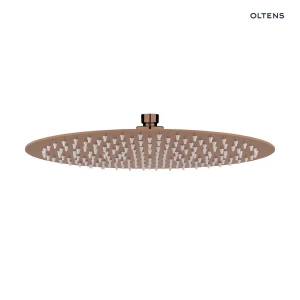 Oltens Vindel deszczownica 30 cm okrągła miedź szczotkowana 37006610