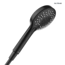 Oltens Driva EasyClick słuchawka prysznicowa czarny mat 37104300