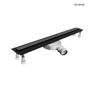 Oltens Langan Slim odpływ prysznicowy liniowy 70 cm grafit połysk/grafit szczotkowany 30010400